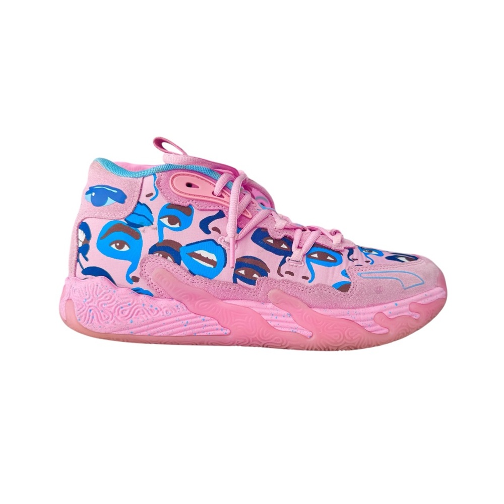 PUMA EUC MB.03 LaMelo Ball in Multi Pink Size 9.5